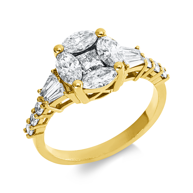 Ring 18 kt GG