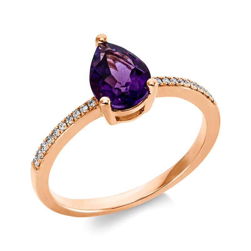 Ring 3er-Krappe 18 kt RG