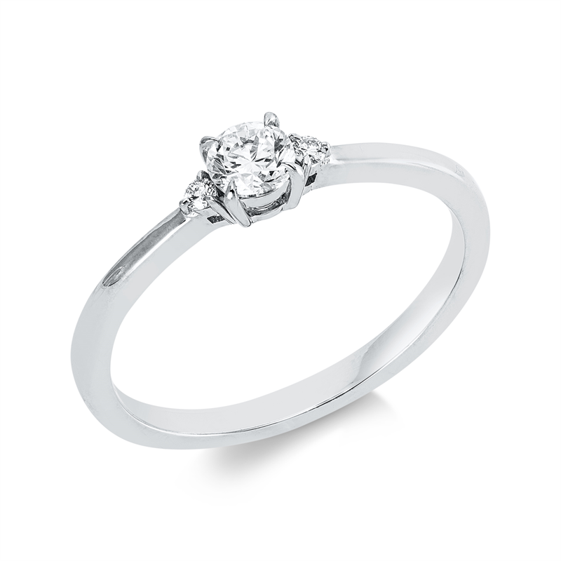Ring 4er-Krappe 18 kt WG