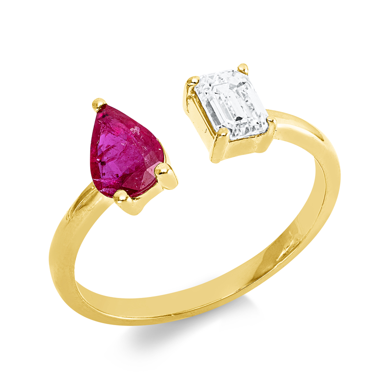 Ring 18 kt GG