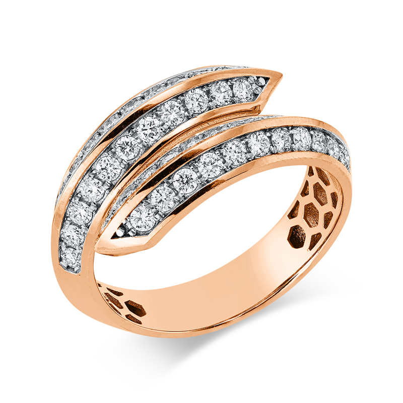 Ring 18 kt RG+WG