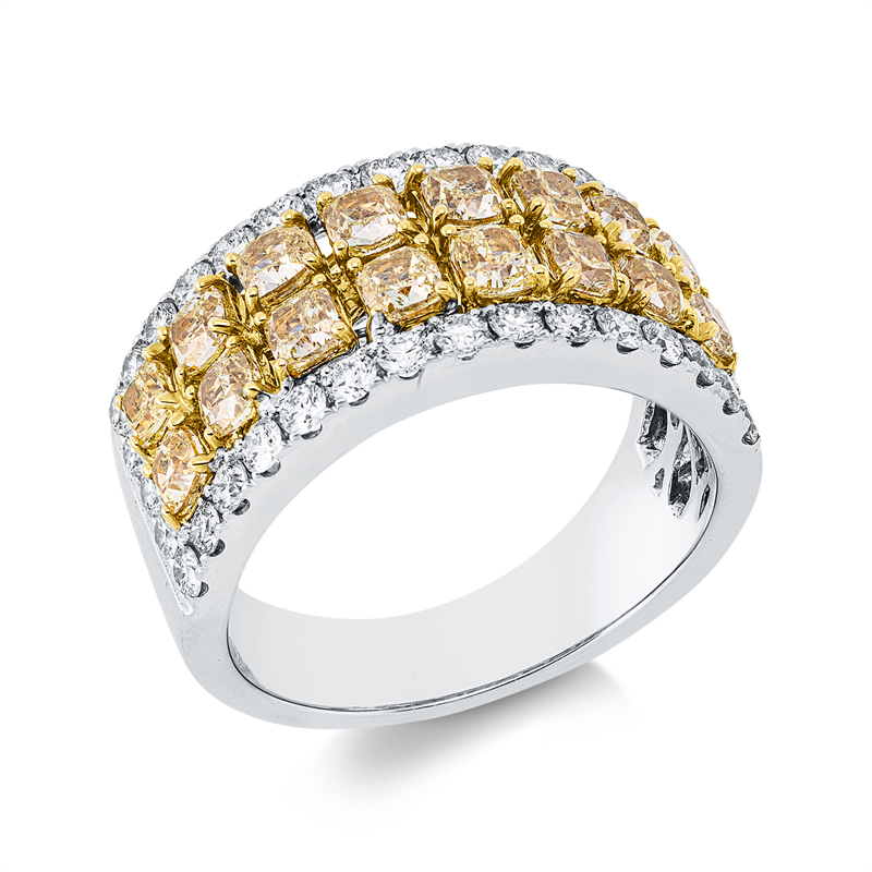 Ring 18 kt WG+GG