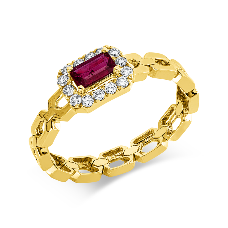 Ring 18 kt GG