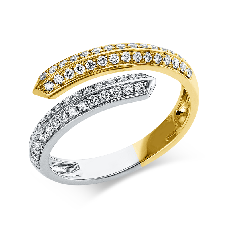 Ring 18 kt WG+GG