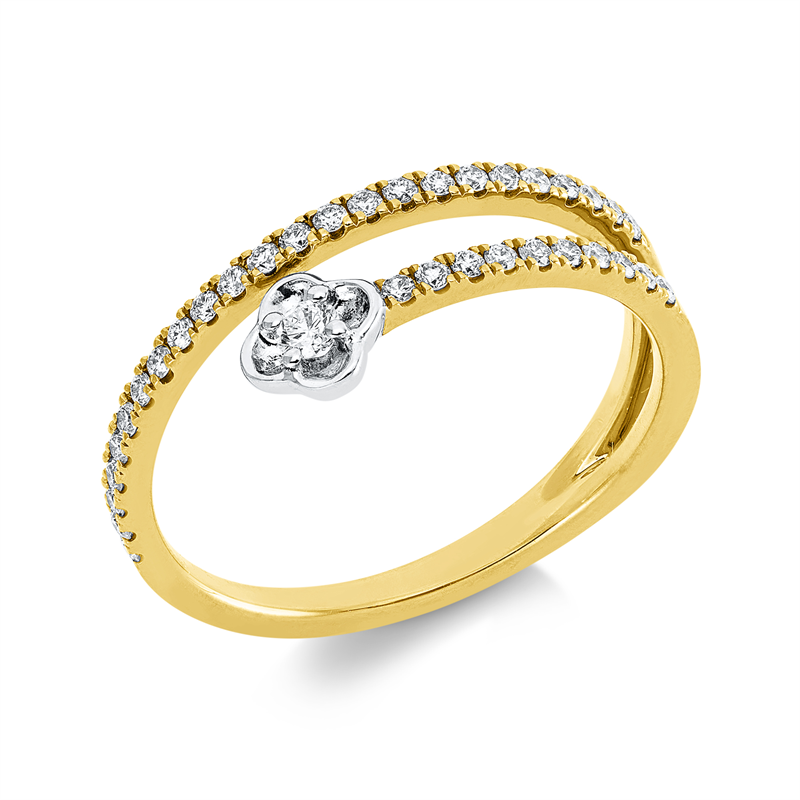 Ring 18 kt GG+WG