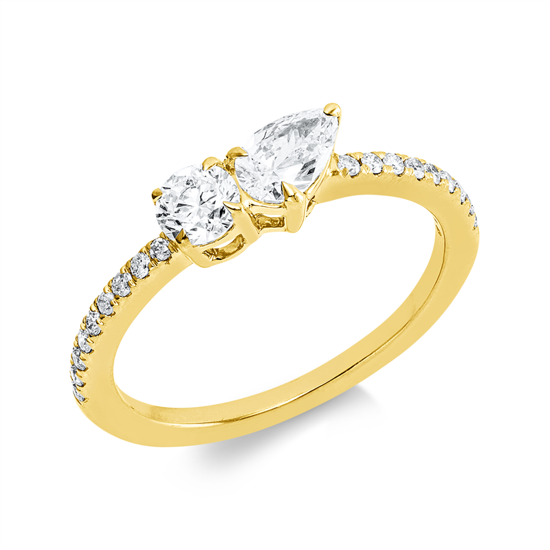 Ring 18 kt GG