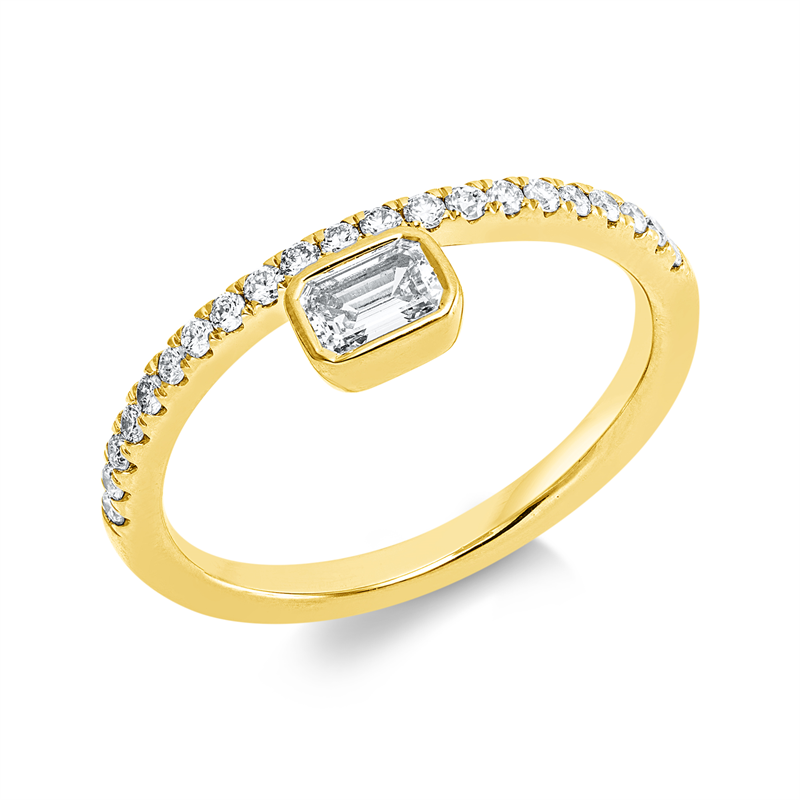 Ring 18 kt GG