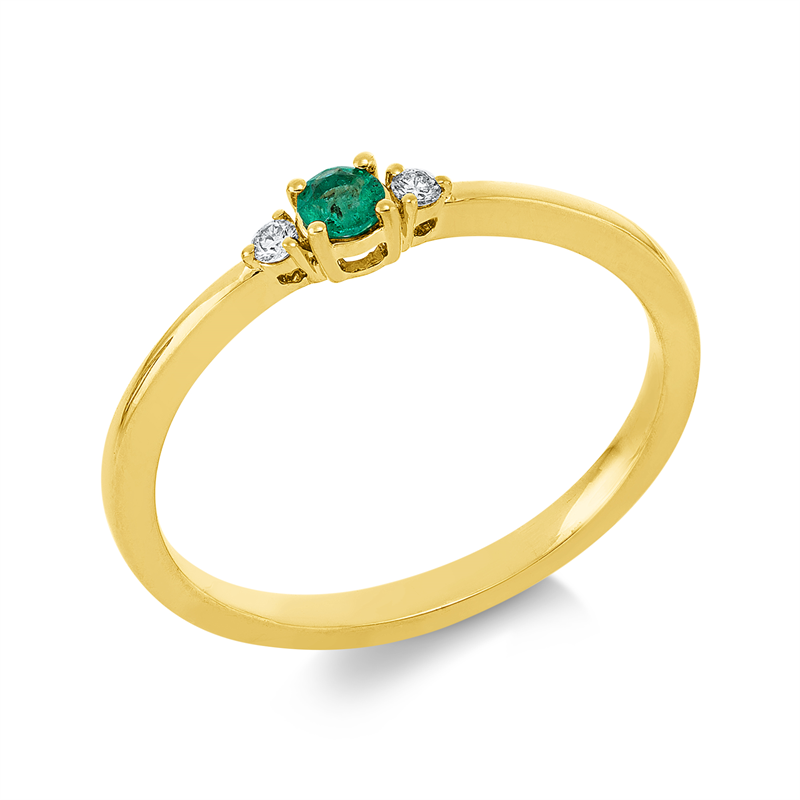 Ring 4er-Krappe 18 kt GG