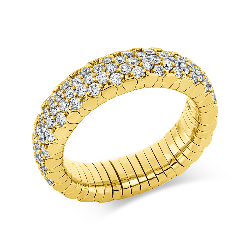 Ring 18 kt GG, Flex-Band, variabel
