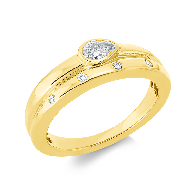 Ring Zarge 18 kt GG