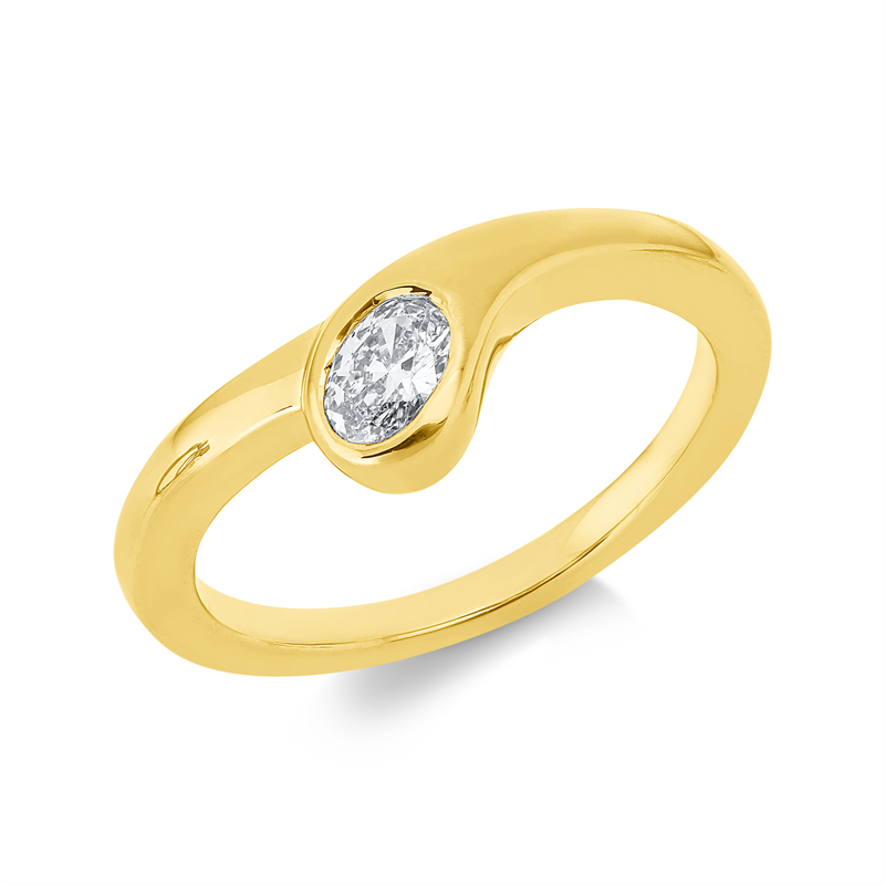 Ring Zarge 18 kt GG