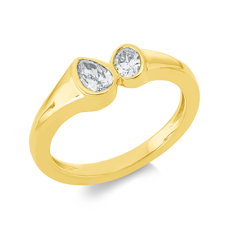 Ring Zarge 18 kt GG