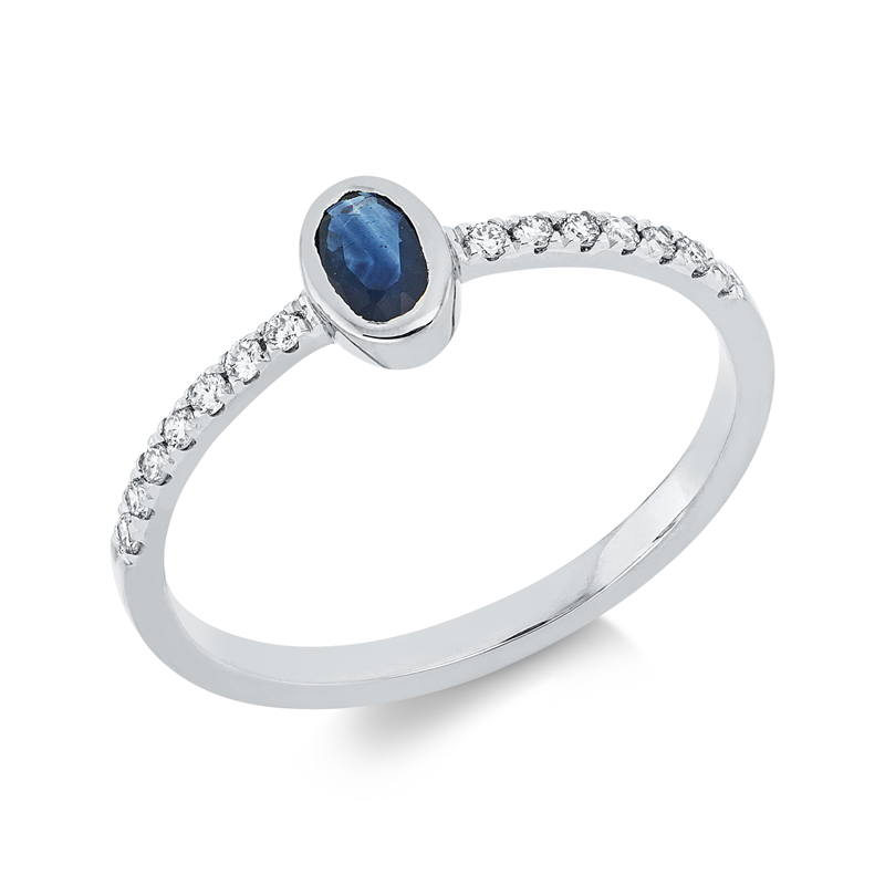 Ring Zarge 18 kt WG