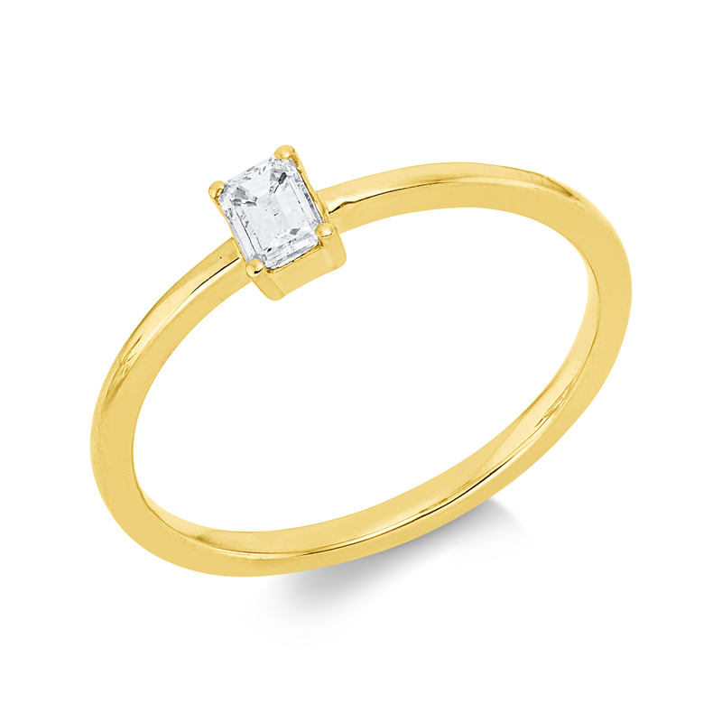 Ring 4er-Krappe 18 kt GG