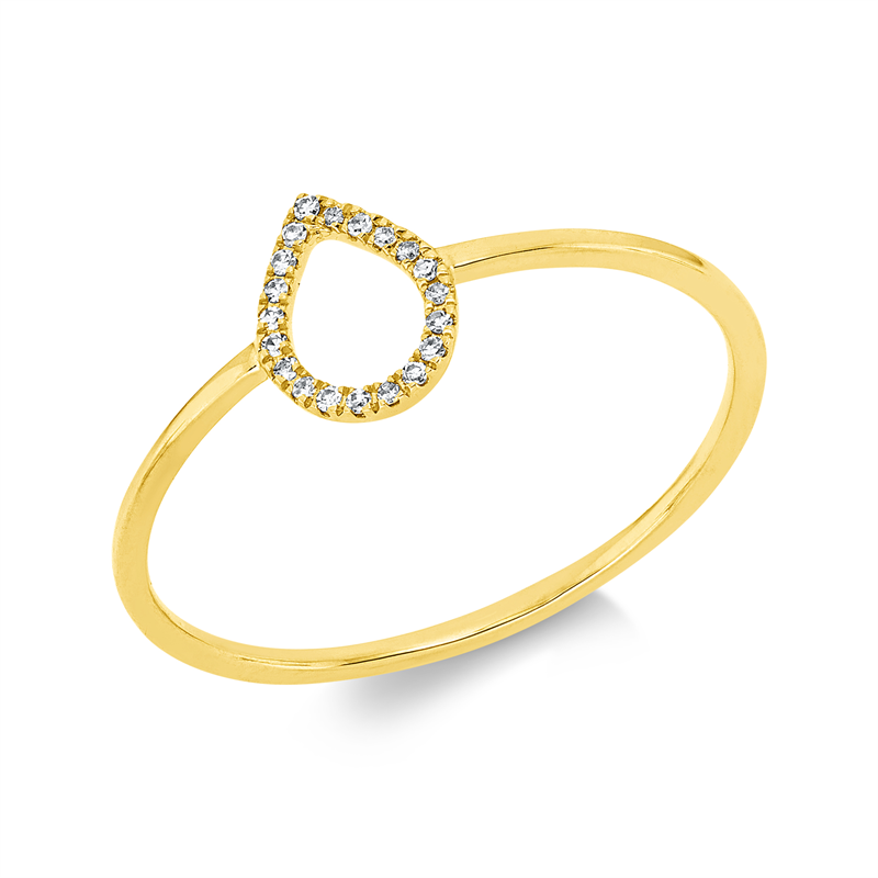 Ring 18 kt GG Tropfen