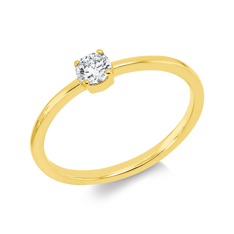 Ring 4er-Krappe 18 kt GG