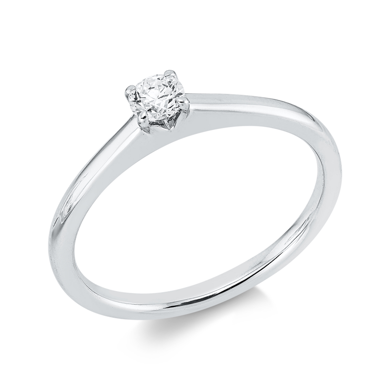 Ring 4er-Krappe 18 kt WG