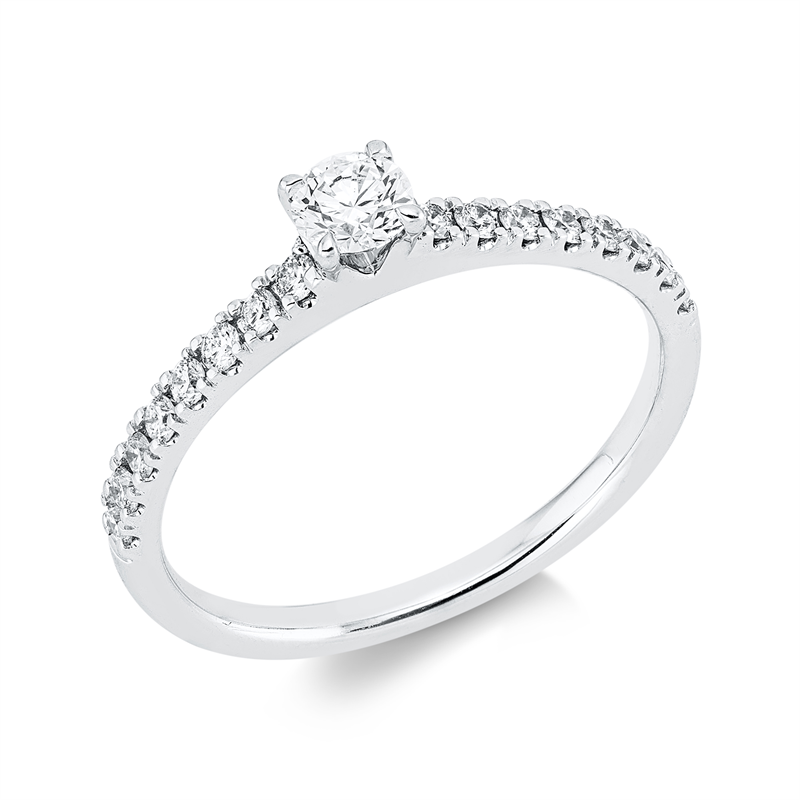 Ring 4er-Krappe 18 kt WG