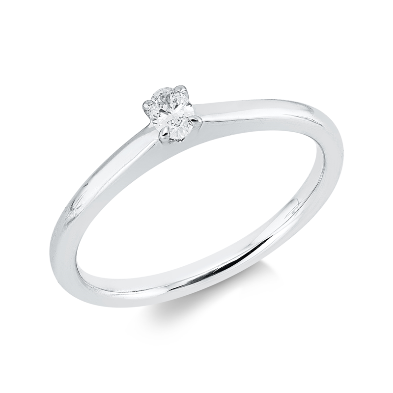 Ring 4er-Krappe 18 kt WG