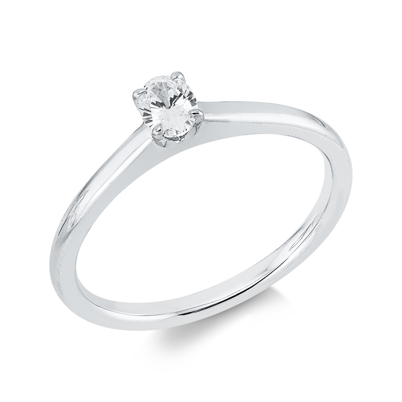 Ring 4er-Krappe 18 kt WG
