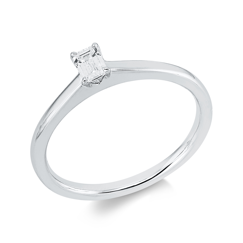 Ring 4er-Krappe 18 kt WG