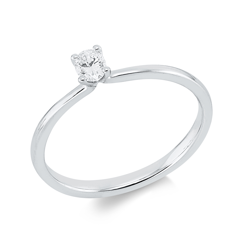 Ring 4er-Krappe 18 kt WG