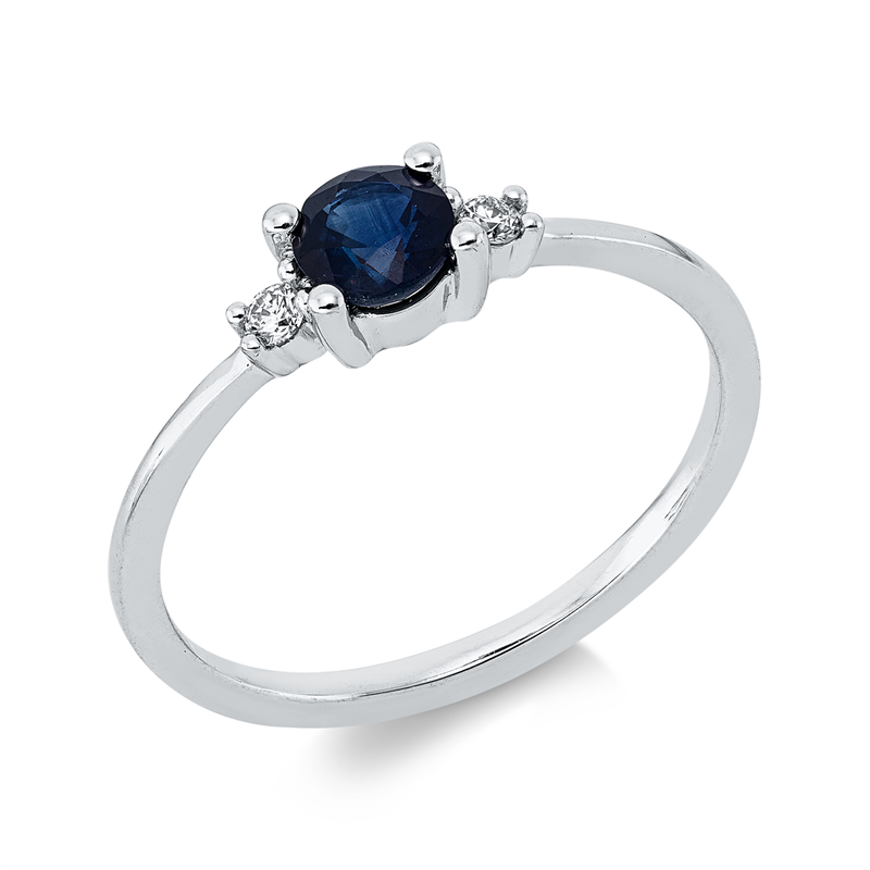Ring 4er-Krappe 18 kt WG