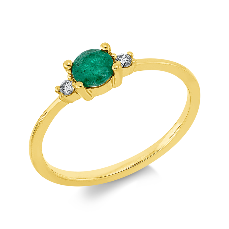 Ring 4er-Krappe 18 kt GG