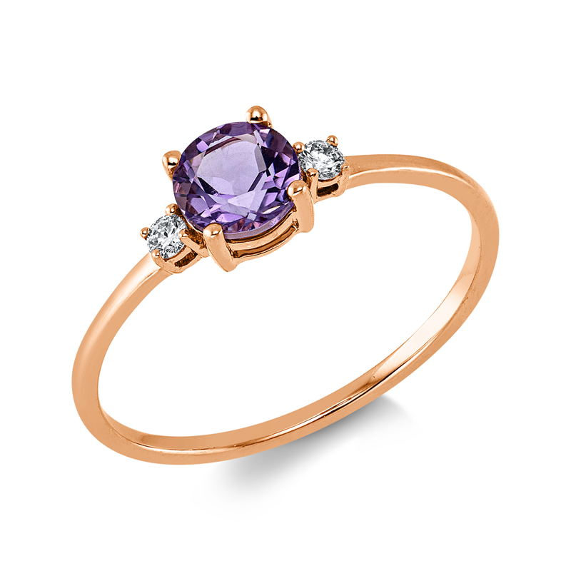 Ring 4er-Krappe 18 kt RG