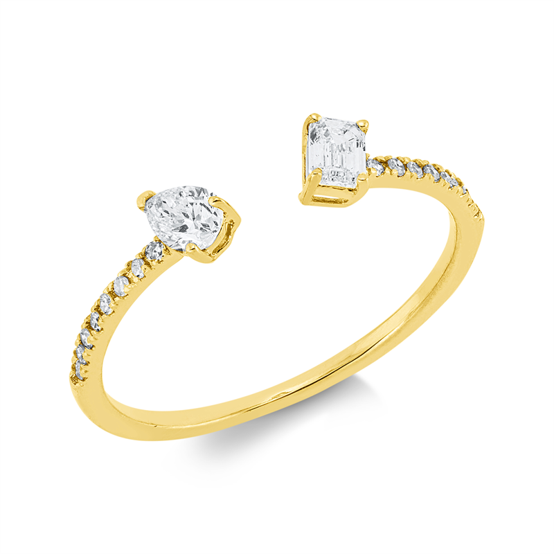 Ring 18 kt GG