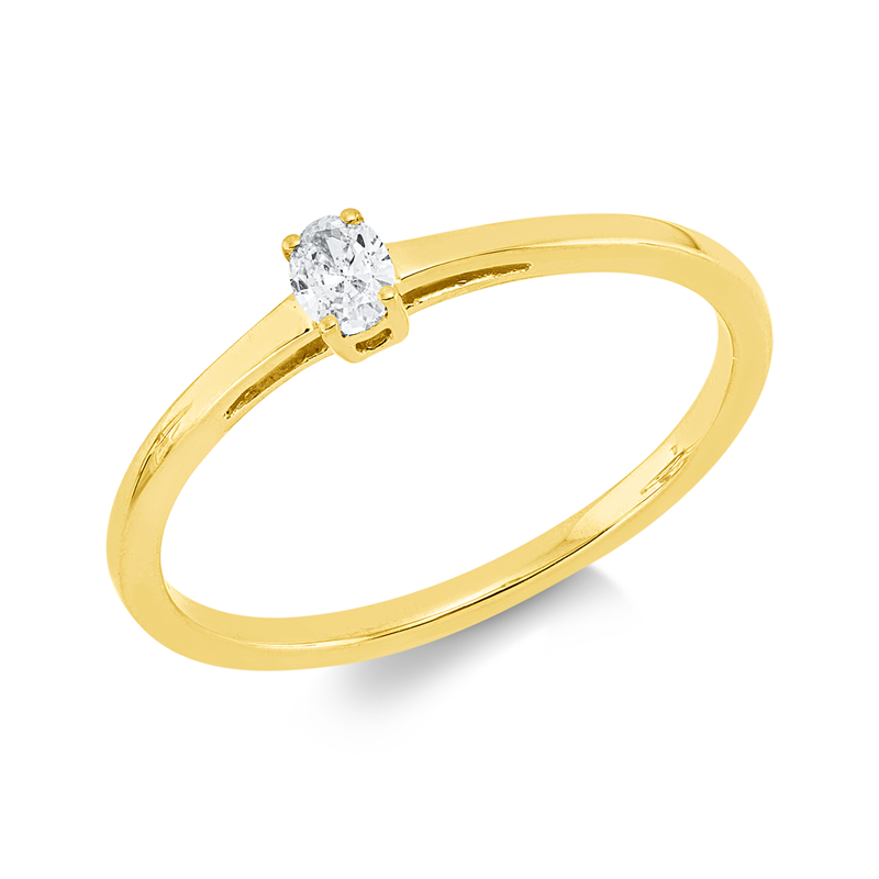 Ring 4er-Krappe 18 kt GG