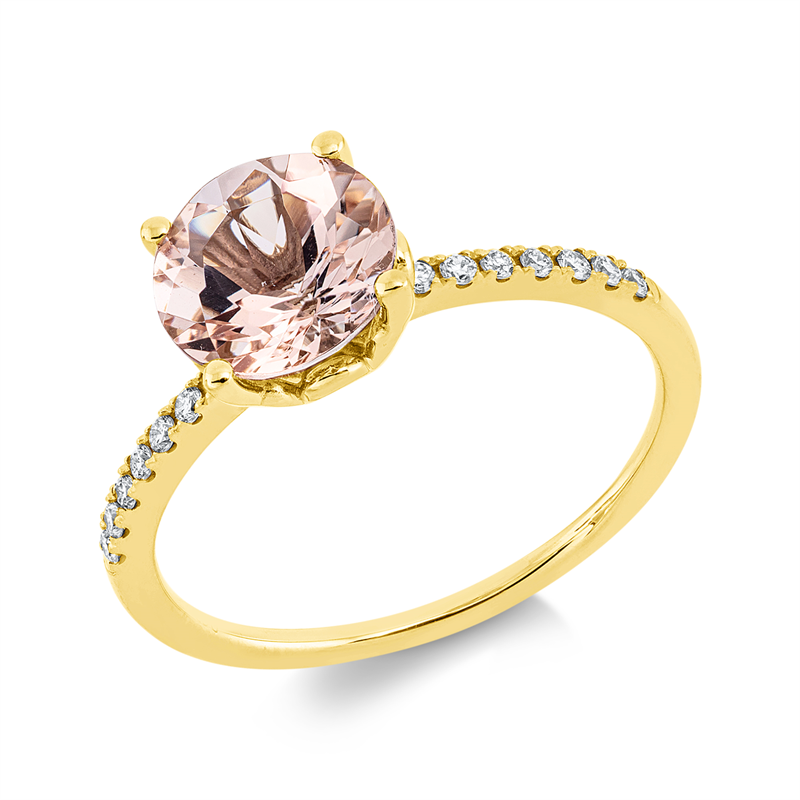 Ring 4er-Krappe 18 kt GG