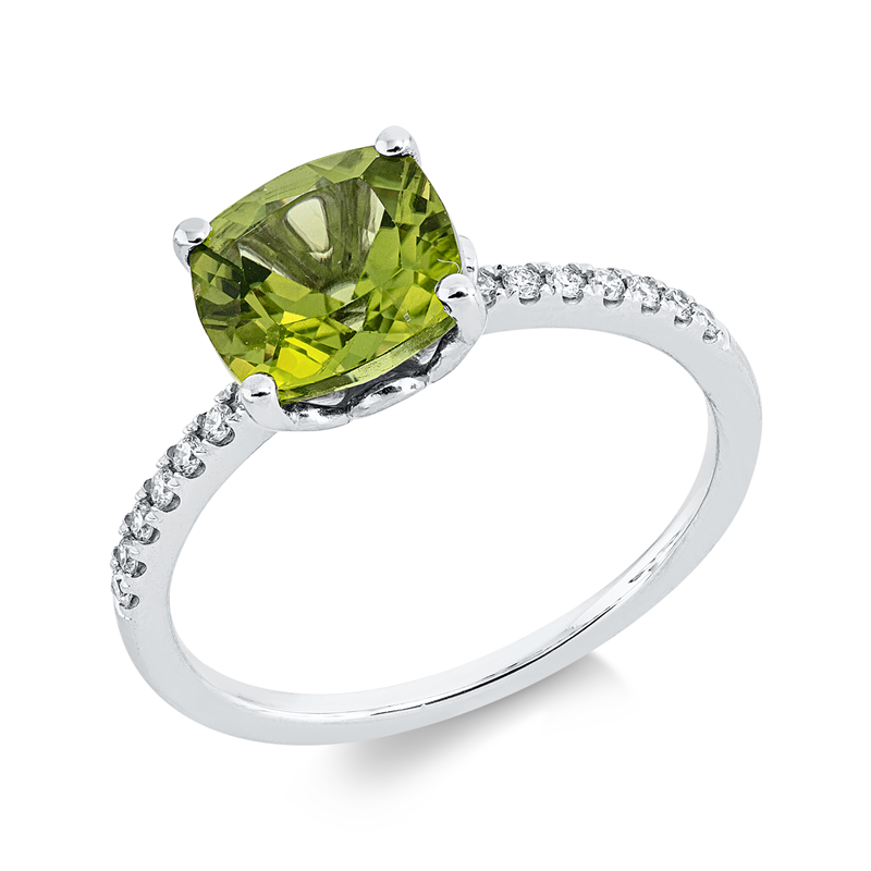 Ring 4er-Krappe 18 kt WG