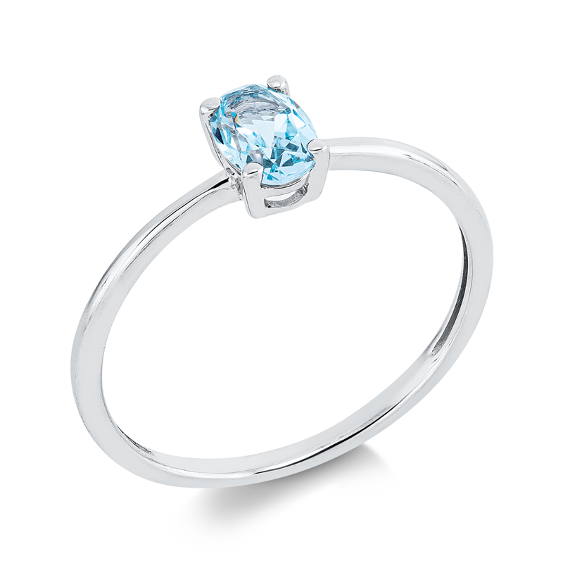 Ring 4er-Krappe 18 kt WG