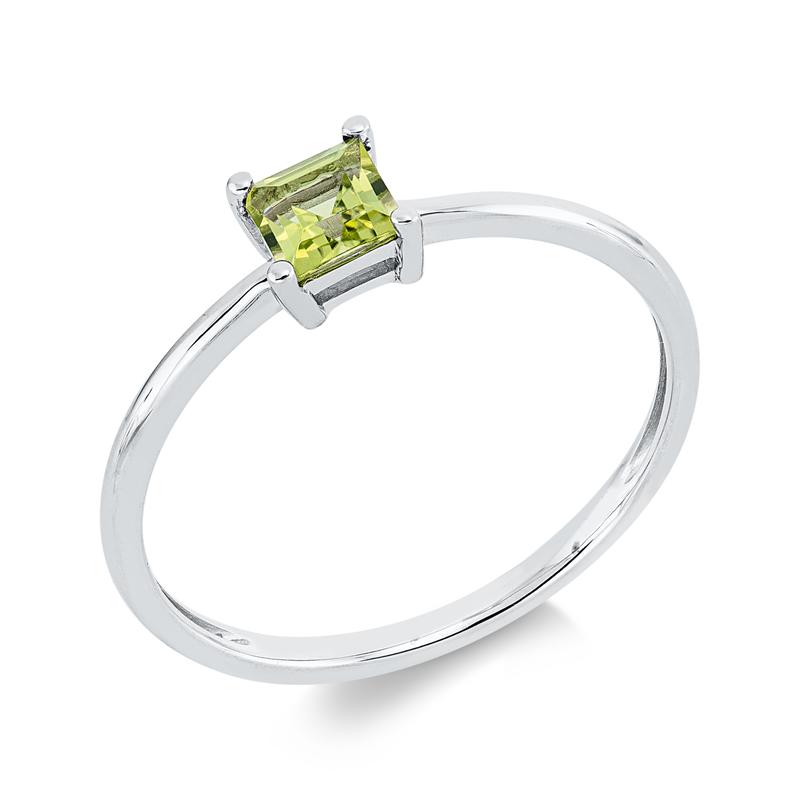 Ring 4er-Krappe 18 kt WG