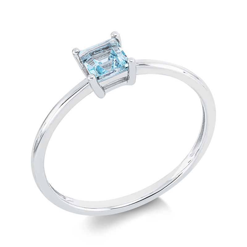 Ring 4er-Krappe 18 kt WG