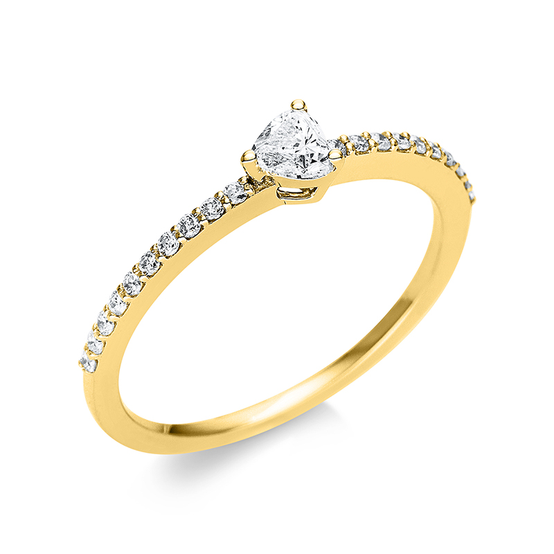 Ring 3er-Krappe 18 kt GG