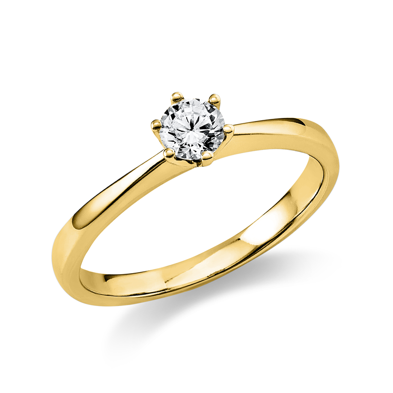 Ring 6er-Krappe 18 kt GG