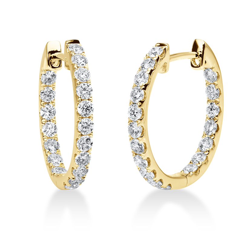 Creolen 18 kt GG