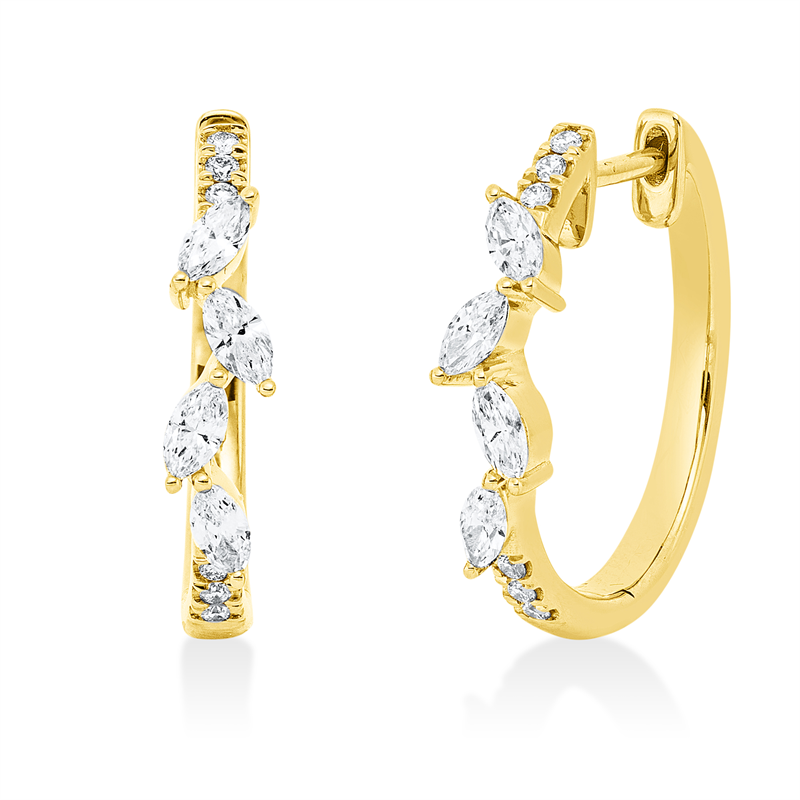 Creolen 18 kt GG