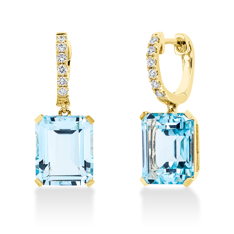 Ohrschmuck 4er-Krappe 18 kt GG