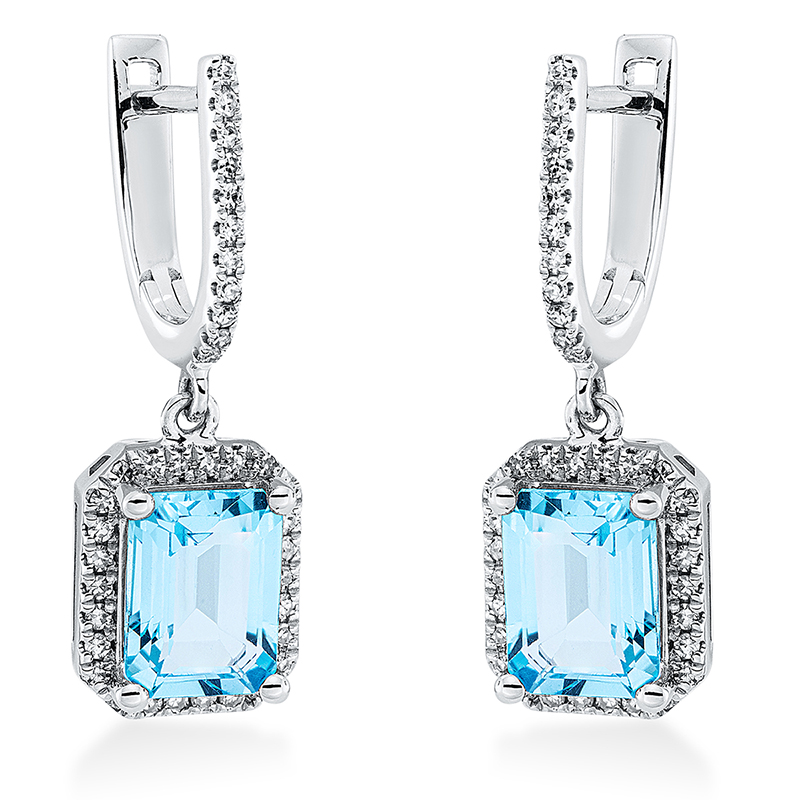 Ohrschmuck 4er-Krappe 18 kt WG