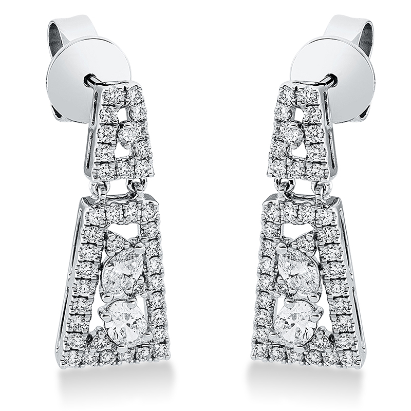Ohrschmuck 18 kt WG