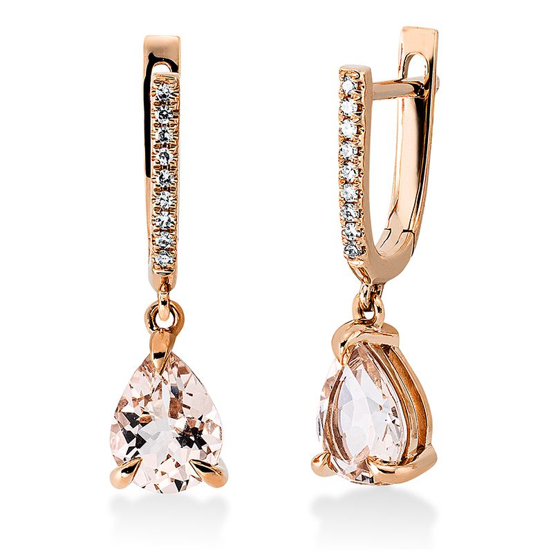 Ohrschmuck 3er-Krappe 18 kt RG