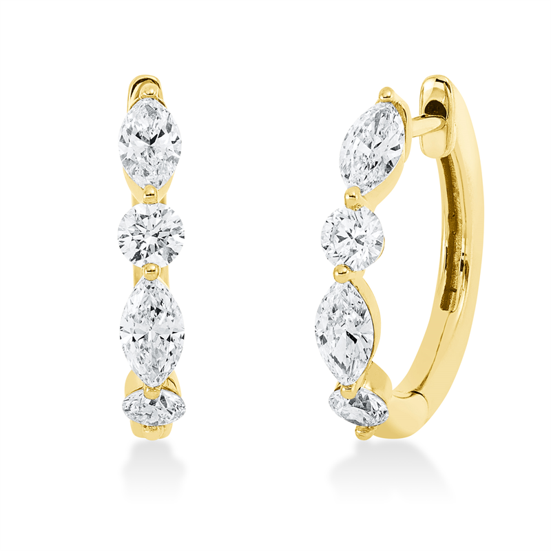 Creolen 18 kt GG