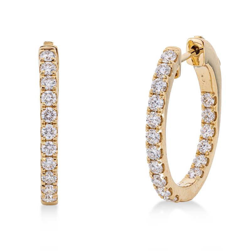 Creolen 18 kt GG