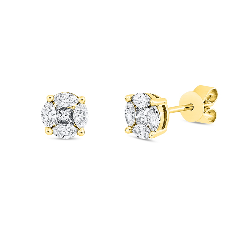 Ohrstecker 18 kt GG