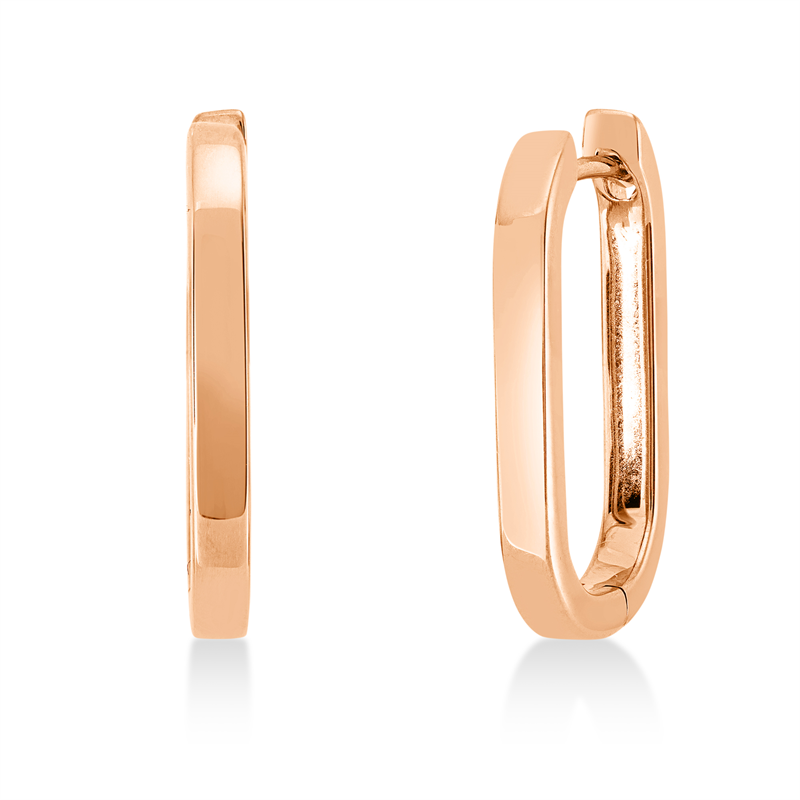 Creolen 18 kt RG, poliert