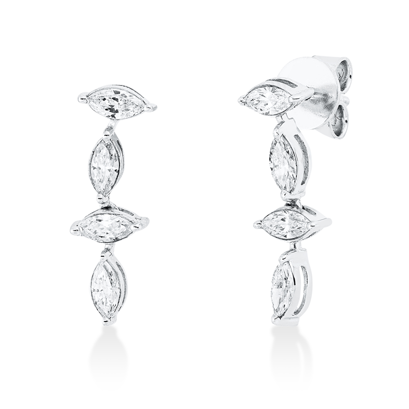 Ohrschmuck 18 kt WG