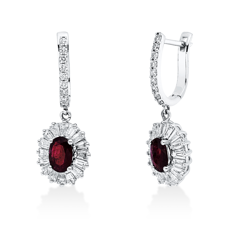 Ohrschmuck 18 kt WG